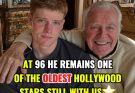 At 96, He Was Spotted With A Young Family Member — But It’s The Resemblance That Has Everyone Looking Twice…
